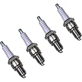Spark Plug for Honda Passport 1994 1995 1996 4 x Replacement 8-94120-560-0, 8-94217-232-0, 8-25107-4