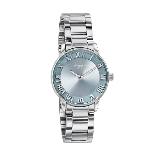 Image of Sonata Poze 6 Chrome Calling Quartz Purple Round Dial Women's Watch | Stainless Steel Strap Material | Watches for Women Analog - SP80128SM02
