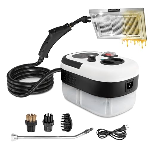 Catálogo para Comprar On-line Limpiadoras de vapor los mejores 10. 50 2500W Maquina de Vapor, Limpiador De Vapor A Presión De Alta Temperatura, Con 3 cabezales de cepillado, Limpiador de Vapor de Mano portátil para muebles de cocina, baño y coche...