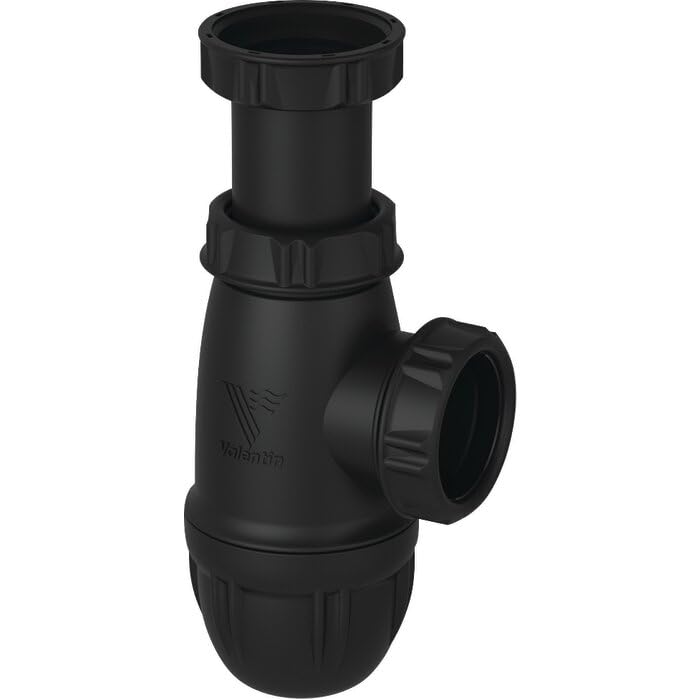 Siphon d'évier en matières recyclées - Diamètre 40 mm - F 1'1/2 - Goodprint - Valentin
