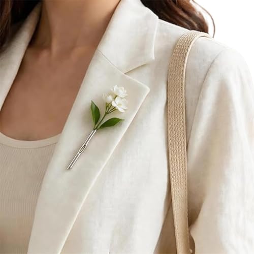 Broche de rama floral para insertar sin que se caigan las flores en jarrones del hogar 3