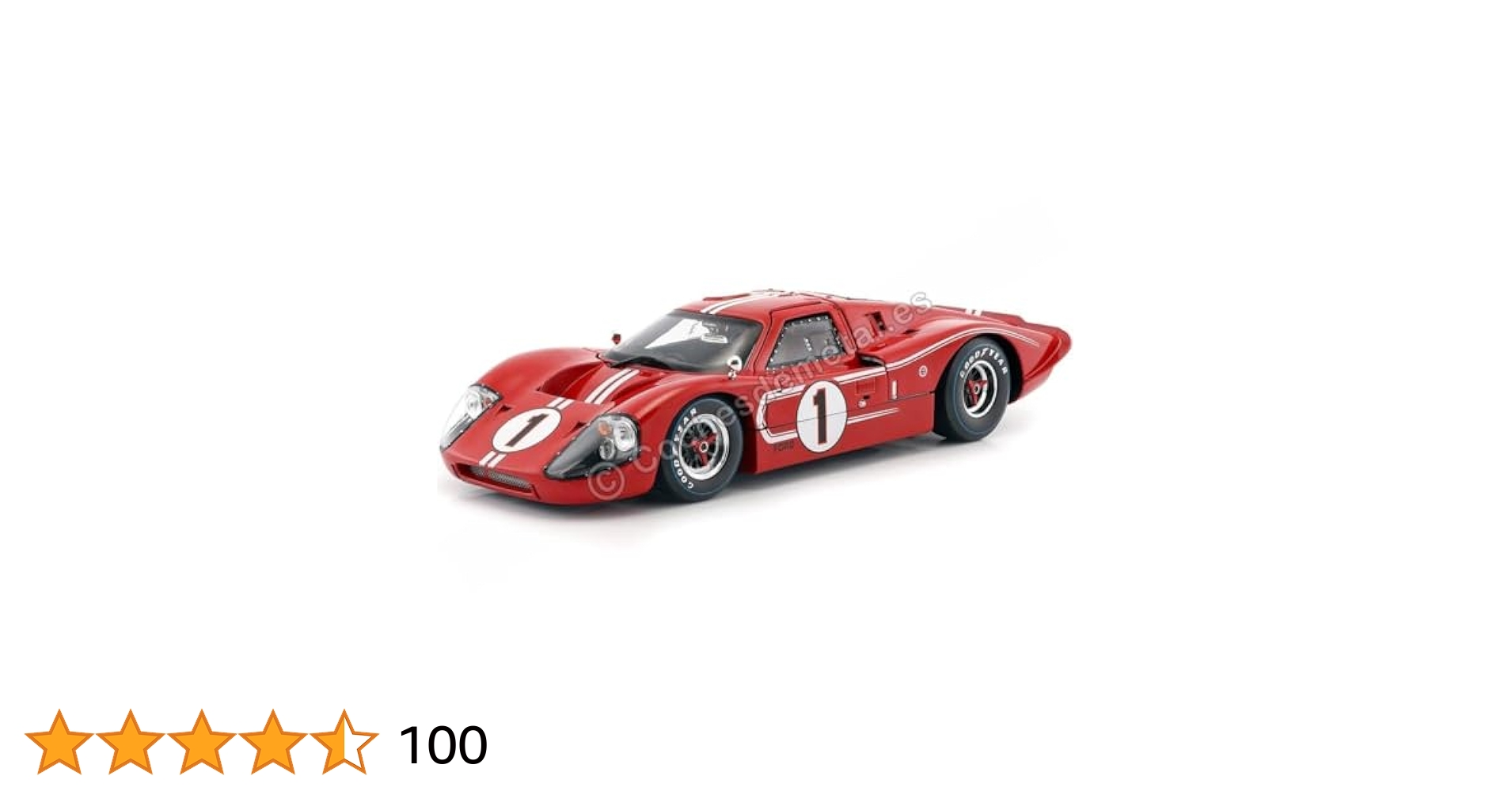 1/18 フォードGT40 Mk.IV ルマン1967 ウィナー #1 1967 Ford GT40 Mk IV at Le Mans #1 in 1:18 Scale Dan Gurney
