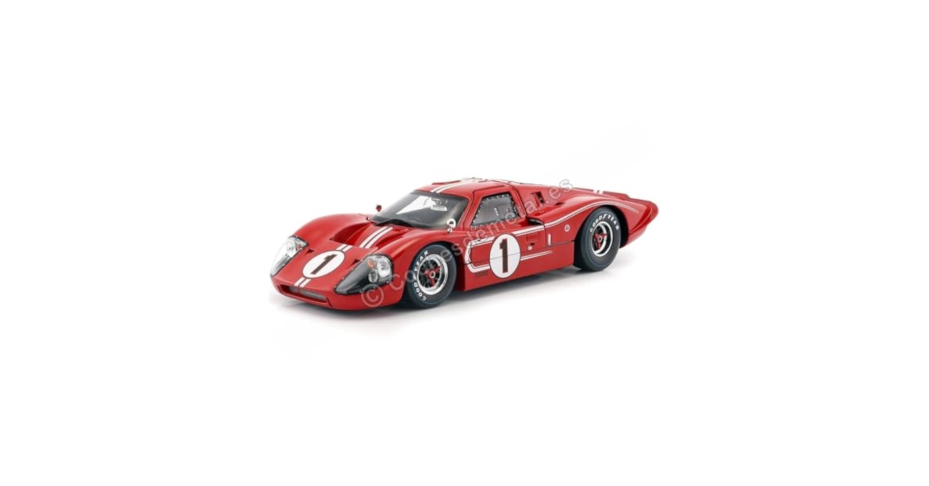 シェルビーコレクションズ １９６７　フォードマークⅣ　1/18　 中古品 Shelby Collectibles 1967 Ford GT MK IV #1 Diecast Model Car