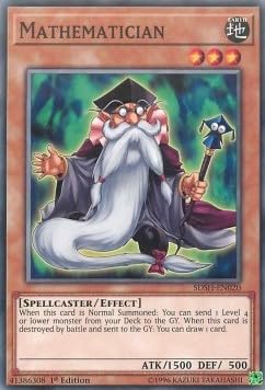 Mathematician SDSH-EN020 Common Englisch Near Mint 1. Auflage - Structure Deck: Shaddoll Showdown - mit ReCollectibles-Versandschutz - für Yu-Gi-Oh!