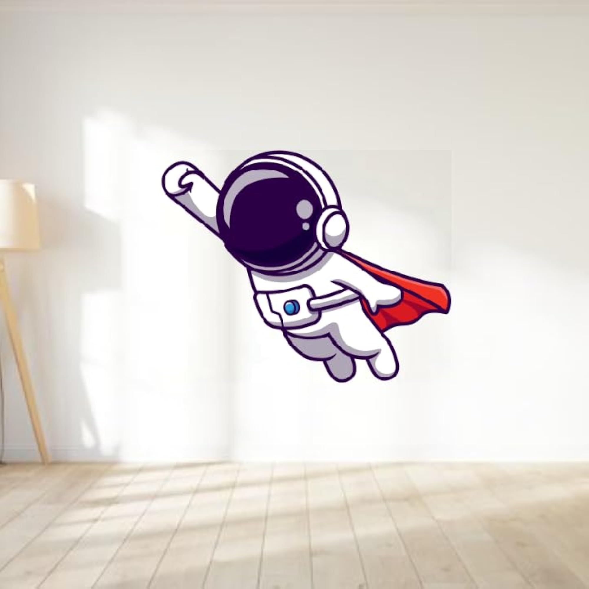 Space Adventure 18x18 Inch Astronaut Wall Sticker