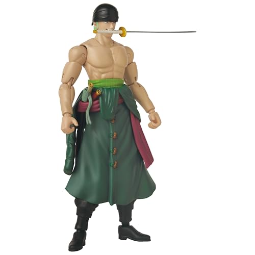 BANDAI Anime Heroes One Piece Figures Roronoa Zoro 3 Swords Style Action Figure, mittelgroß - Image 2