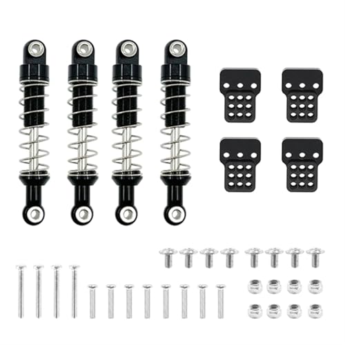 RC�J�[�p�[�c For MN D90 MN99S MN45 For WPL C14 C24 C24-1 �����V���b�N�A�u�\�[�o�[�_���p�[�g���}�E���g�V�[�gRC�J�[�A�b�v�O���[�h�p�[�c�����A�N�Z�T���[(Black)