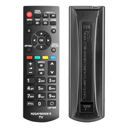 【Compatibile con Panasonic LCD LED TV Modelli】TX-L32B6B TX-L39B6B TX-L42B6B TX-L50B6B TX-L32B6E TX-L39B6E TX-L42B6E TX-L50B6E TX-LR32B6 TX-LR50B6 TX-L32EM6B TX-L39EM6B TX-L50EM6B TX-L32EM6E TX-L39EM6E TX-L50EM6E TX-L32EM6Y TX-L39EM6Y TX-L50EM6Y TX-L32XM6B TX-L32XM6E TX-L32B6BS TX-L32B6ES TX-L39B6ES TX-L42B6ES TX-P42X60B TX-P50X60B TX-P42X60E TX-P50X60E TX-LR32EM6 TX-PR50X60 TX-40DR400 TX-24DW404 TX-32DW404 TX-32AR300 TX-P50X60