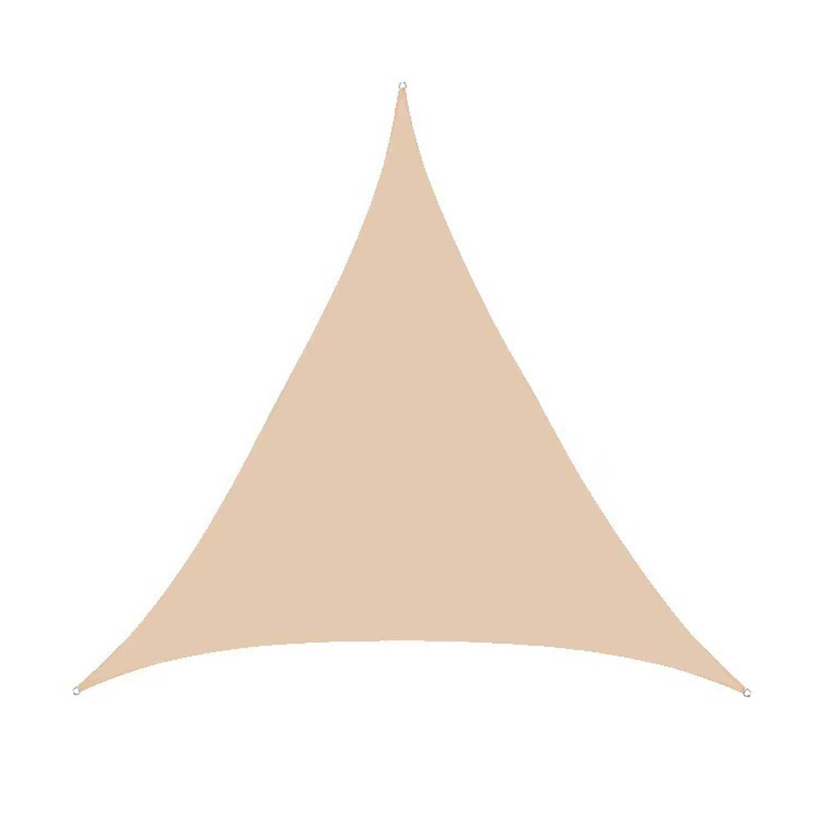 GJZQDKX Waterproof Sun Shade Sail, HDPE Fabric Canopy, 98% UV Protection, Weather-Resistant Shade Cloth with D-Ring, Triangular Sunshade for Outdoor Patio, Garden, Pool