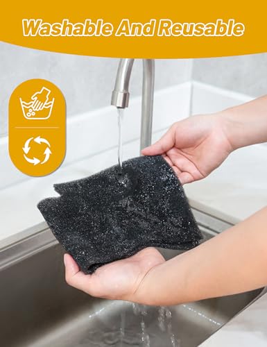 Image of 4 PCS WH01X35719 Lint Filter for GE Profile Washer Dryer Combo, Hand Washable and Reusable Dryer Lint Filter Replacement for Models: PFQ97HSPVDS