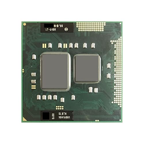 CPU I7-640M I7 640M SLBTN 2.8 GHz �f���A���R�A �N�A�b�h�X���b�h CPU �v���Z�b�T 4W 35W �\�P�b�g G1 / RPGA988A