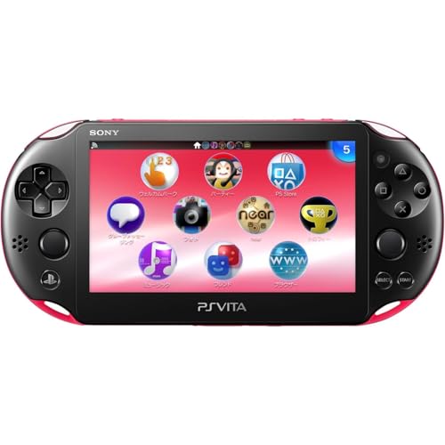 PlayStation Vita Wi-Fi���f�� �s���N/�u���b�N (PCH-2000ZA15) �X�e�B�b�N�L�����u���[�V�����ς� �y���[�J�[���Y�I���z (�����ςݕi)