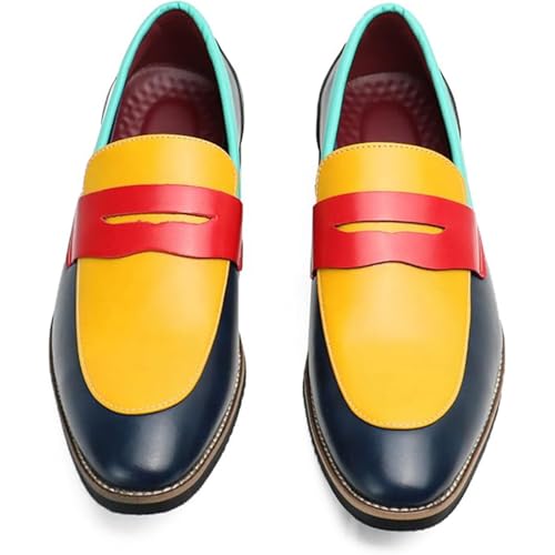 Men's Dress Loafers Comfortable Business Casual Slip-On Office Everyday Walking Driving Shoes4