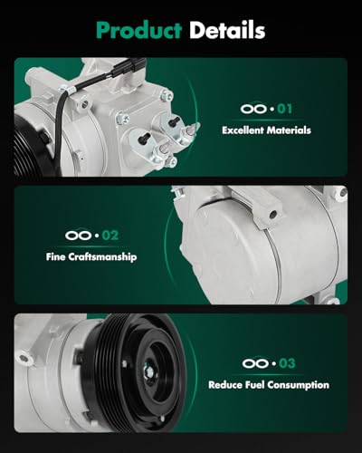 Image of SCITOO AC Compressor Fit for Ford for Fiesta 1.6L 2011 2012 2013