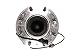 ACDelco GM Original Equipment FW423 Front Wheel Hub and Bearing Assembly with Wheel Speed Sensor