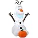 Gemmy Airblown Inflatable Disney’s Olaf with Pumpkin Thanksgiving Halloween Yard Decoration Props, 3.5-foot Tall