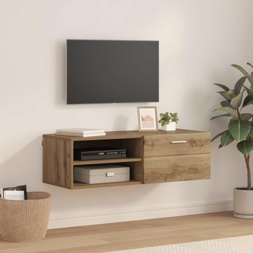 Armario de madera de roble Artisan de alta robustez, mueble auxiliar de diseño atemporal