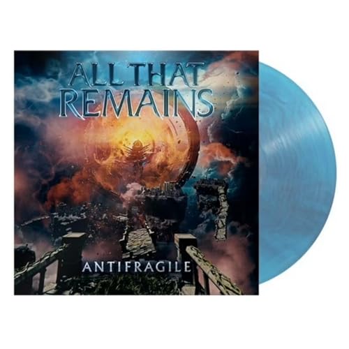 Album Art for Antifragile Electric & Sea Blue Galaxy Vinyl LP, All That Remains by All That Remains