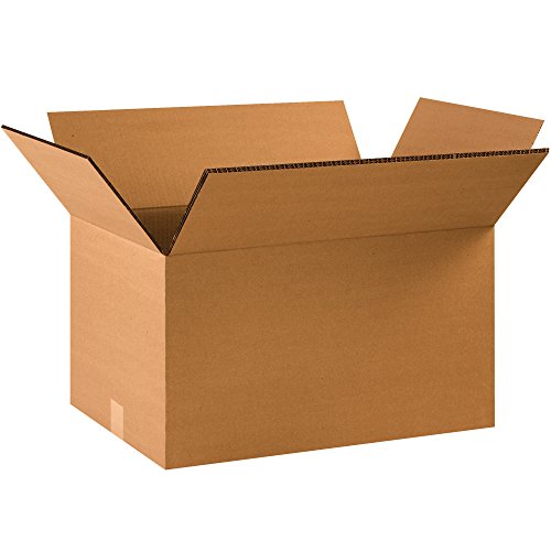 Image of Tape Logic TLHD221412DW Double Wall Boxes, 22 inch x 14 inch x 12 inch, Kraft (Pack of 15)