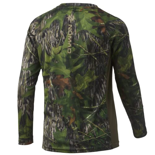 Nomad Kids' Pursuit Camo Long Sleeve Hunting Shirt W/Sun Protection2