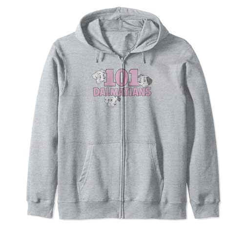 Sweat Disney 101 Dalmatiens avec capuche zip pour les sorties au parc