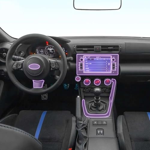PPF Console Centrale Subaru BRZ Protège votre Habitacle au Quotidien