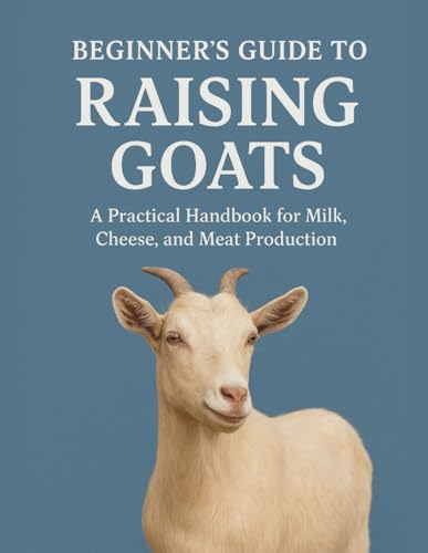 Beginner’s Guide to Raising Goats: A Practical Handbook for Milk, Cheese, and Meat Production