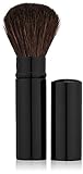 Studio Basics Retractable Powder Brush with Soft, Natural, Custom Cut Hair for Flawless Application, Maximum Control for Expert Application, Retracts to Compact Size