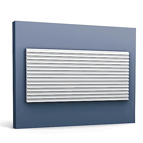 Orac 3D Rivestimento murale WX205 TRACK 200 cm x 1,3 cm x 25 cm Polistirene estruso (HDPS) primerizzato