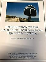 Introduction to the California Environmental Quality Act (CEQA) B00JL2J4J6 Book Cover