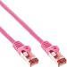 Produktbild InLine Patchkabel, S-STP/PIMF, Cat.6, 25m pink