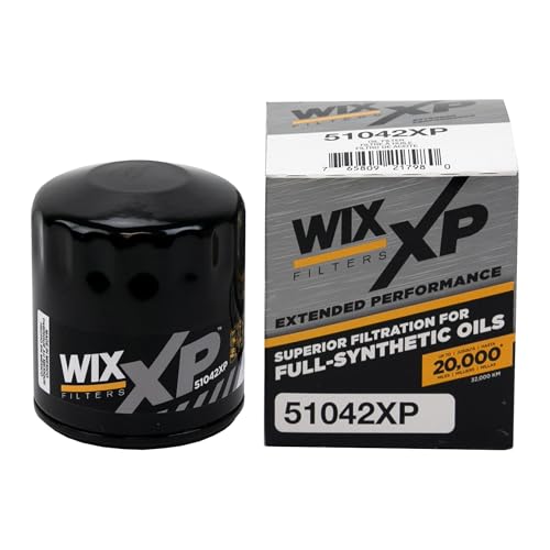 WIX 51042XP WIX XP Oil Filter Replacement, Built for Synthetic Oil - Compatible With Various GM Cars Trucks (75-76) (96-12) - Various Light Duty applications - Chevrolet, Buick, Cadillac (75-12)