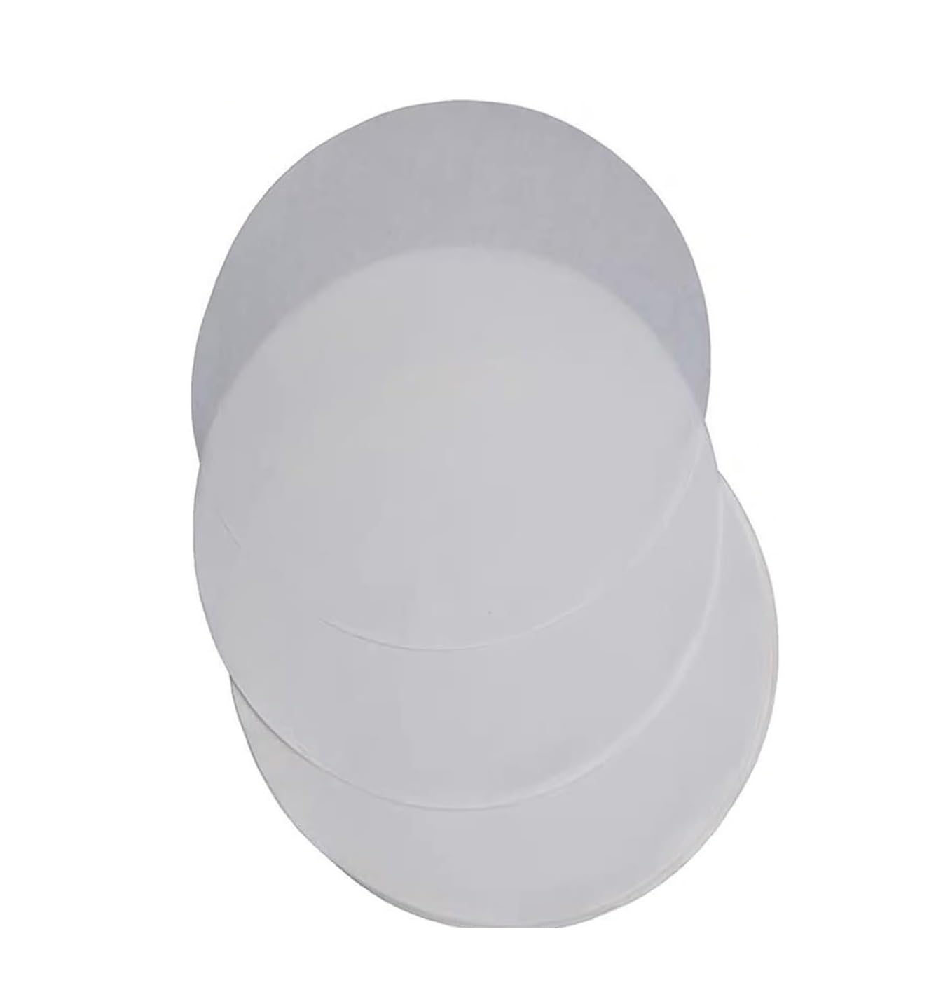 Carta da filtro qualitativa rotonda di alta qualità, senza ceneri, 11 cm for filtrazione di laboratorio - 100 fogli(23cm Medium)