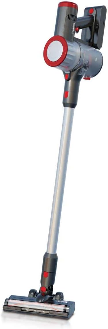 Eureka Forbes Kordfree K10 Lite Cordless Vacuum Cleaner | 2-in-1 Handheld & Upright | 11 KPa Suction Power | 45 Min Runtime | Removable Battery | Cyclonic Tech| 3 Accessories | HEPA,4-Stage Filtration