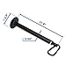 Yes4All Weight Plate Loading Pin 1 inch and 2 inch, Fitness LAT Cable Pulley System Gym, Heavy Duty Gym Equipment for Home with Tricep Rope Cable Attachment