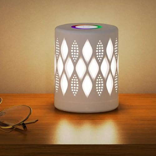 Lámpara de noche táctil portátil LED multicolor miniatura 1