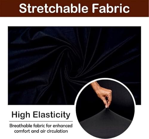 Image of Stretchable Office Chair Cover for Computer Chair Seat and Backrest