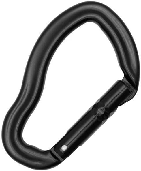Kong Ergo Straight Gate Carabiner, Lightweight Aluminum Keylock Connector for Climbing, Mountaineering & Quickdraws, 27kN Strength, Easy Grip Design, Made in Italy