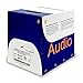 Cable Central LLC 500Ft 16AWG/4C in-Wall Speaker Wire, OFC CMR UL White Jacket - 500 Feet