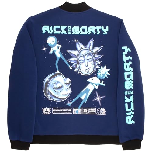 RICK AND MORTY Varsity Jackets for Men Graphic Print Lightweight Varsity Jackets Casual Fashion Coats2