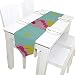 Generies Totes De Stockage Doux Belle Coloré Tasse Gâteau Couverture De Tissu Couverture De Table Nappe Cuisine Salle À Manger Décor À La Maison Intérieur 13x90 Pouce XL Gym Sac