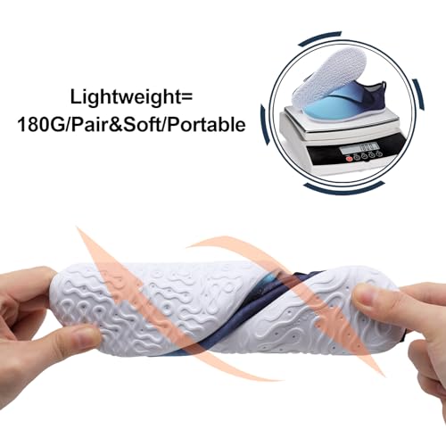 Image of Spesoul Womens and Mens Water Shoes Breathable Quick Dry Soft Barefoot Aqua Socks for Hiking Swim Beach Surf Yoga Sport