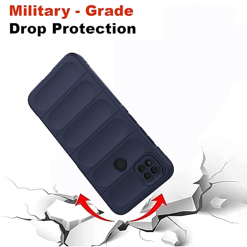 Image of amazon basics Basic Case for Mi Redmi 9 4G (Silicone Dark Blue)