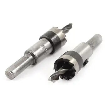 19mm Dia 12.7mm Depth Iron Cutter Twist Drilling Bit HSS Hole Saw Tool