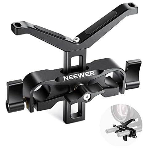 NEEWER Lens Support, Soporte de Teleobjetivo Largo con Altura Ajustable Cover