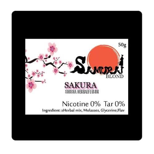 桜 水タバコ・シーシャ ハーブ フレーバー Sakura shisha hookah molasses herbal 50g