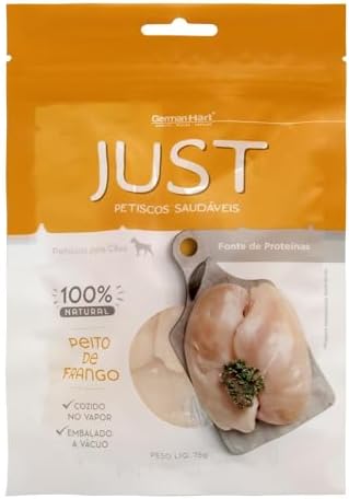 JUST Petisco Saudável - Peito De Frango Cozido M 75G