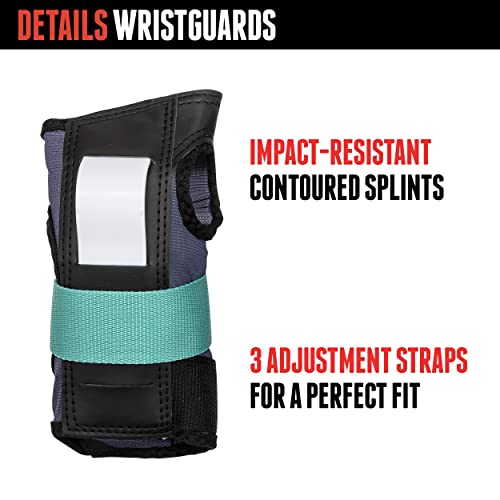 Image of Triple Eight Saver Series Pad Set with Kneesavers, Elbowsavers and Wristsavers, Medium, Floral