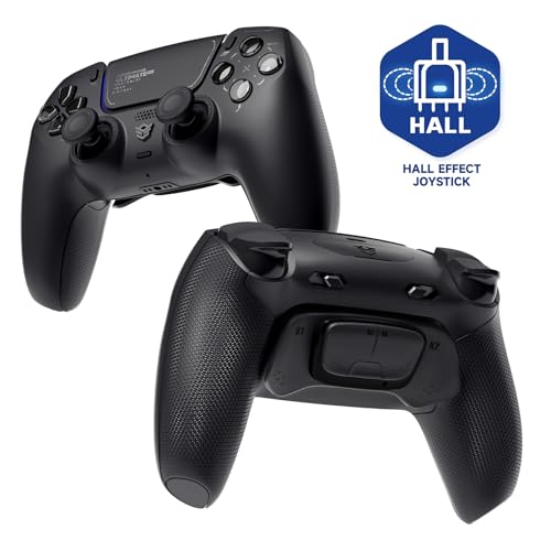 Image of HEXGAMING ULTIMATE PRO Controller Compatible with ps5, Chaos Black