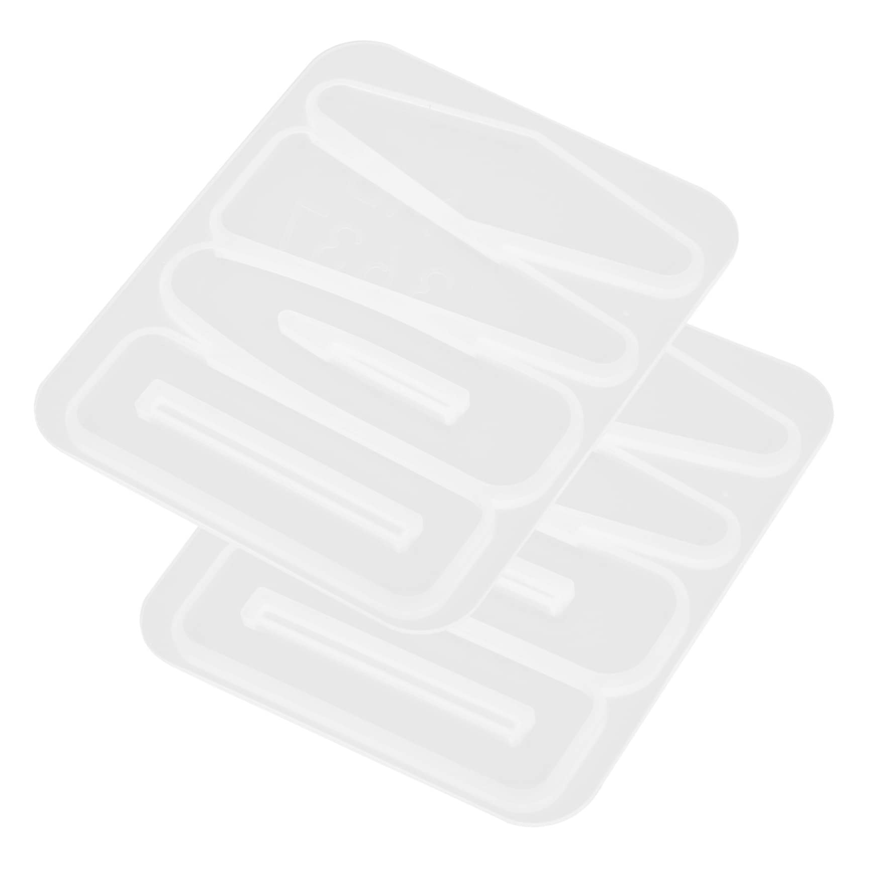 Uonlytech 5 Set Stampo Per Forcine Per Piccole Forcine Per Fermagli Per Accessori Per Stampo In Resina Per Donne Stampo In Silicone Fai Da Te 2 pezzi*5